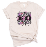 
              Mama mini girly punk matching t-shirts
            
