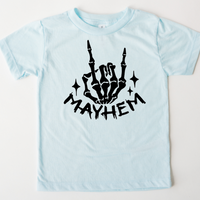 Mayhem Mother and kids matching t-shirts