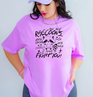 
              Funny raccoon t-shirt
            