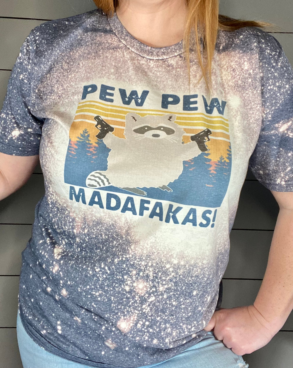 Pew Pew Bleached t-shirt