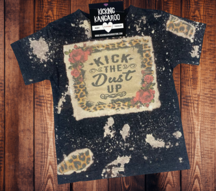 kids country music t-shirt, toddler t-shirt, country girl clothing, bleached kids shirt