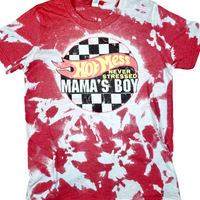 Mama and son bleached shirt