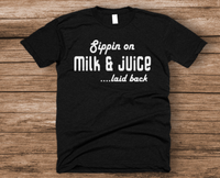 
              Sippin On Milk and Juice Children's T-shirt
            